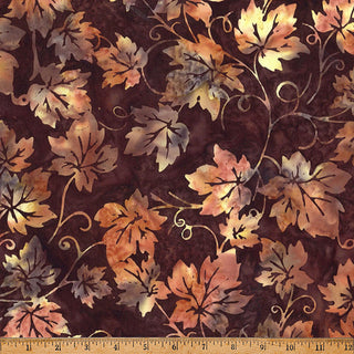 BALI BATIK GRAPE LEAVES BROWNIE X2664-386