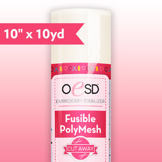 FUSIBLE POLYMESH CUT AWAY OESD