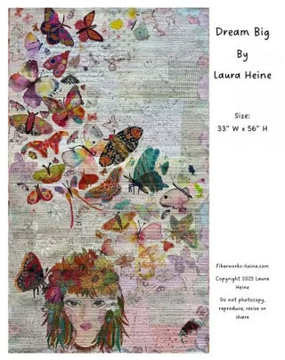 DREAM BIG COLLAGE PATTERN