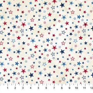 STARS AND STRIPES MULTI STARS 29047-12