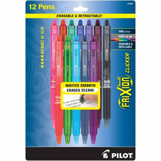 Frixion Ball Clicker ~ Assorted (12 Pack)