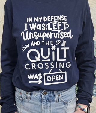 Navy Long Sleeve TQC Shirt