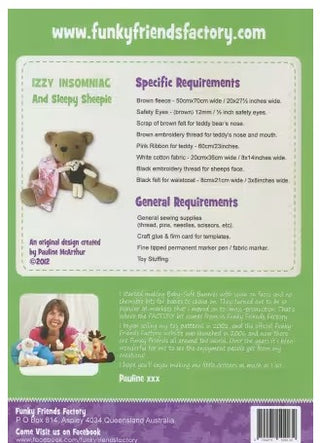FUNKY FRIENDS FACTORY IZZY INSOMNIAC