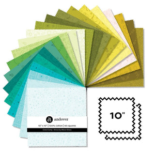 COLOR CAMP LAYER CAKE GROVE 10-COLCG-42