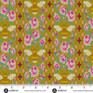 JINNY BEADWORK OLIVE A-10333-Y1
