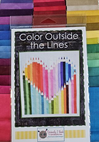 COLOR OUTSIDE THE LINES KIT W/PATTERN INCLUDED