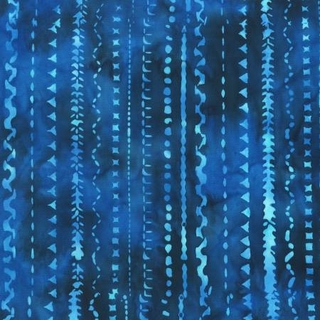 2305Q-X STRIPE OCEANIA BATIK