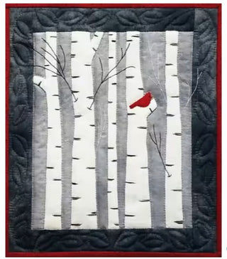 BIRCHES - WALL QUILT KIT - (M) RACHEL'S GREENFIELD