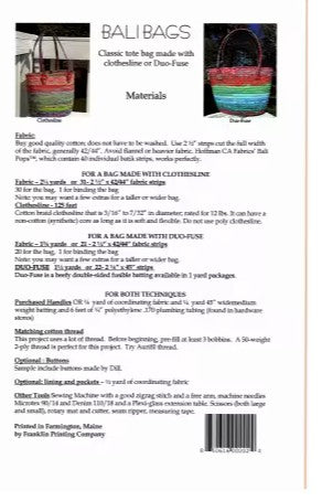 BALI BAGS-AUNTIES TWO