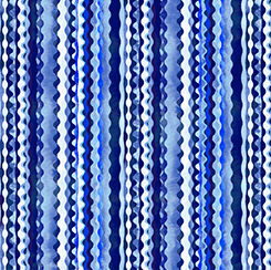 BLSM OF BLE RIC RAC STRIPE 2600-29870-B