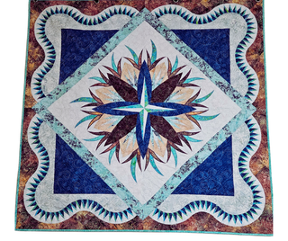 SPLIT DIAMOND TABLE RUNNER - CUT LOOSE PRESS