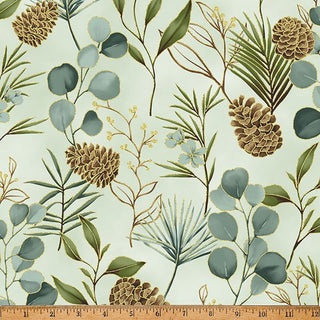 ORNAMENT GROVE EUCALYPTUS GOLD Y7805-436G