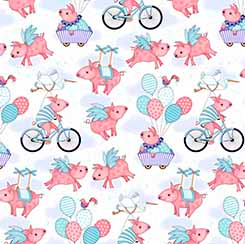 2600-30073-Z WHEN PIGS FLY WHITE