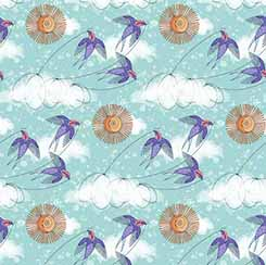 2600-30075-Q WHEN PIGS FLY AQUA