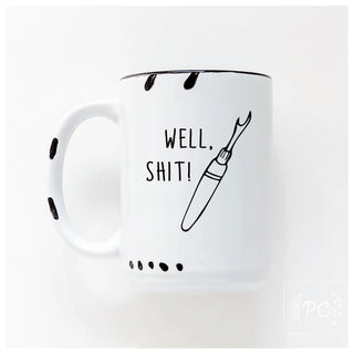 SEAM RIPPER MUG WHITE