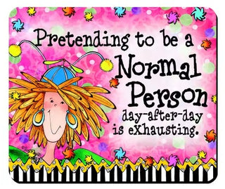 NORMAL PERSON MOUSEPAD