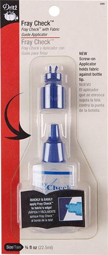 COLLINS FRAY CHECK WITH FABRIC GUIDE APPLICATOR