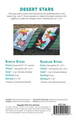 DESERT STARS - ATKINSON DESIGNS (M)
