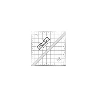 RULER HALF-SQ TRIANGLE HST 4.5x 4.5"