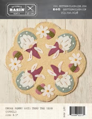 GNOME PENNY MATS THROUGH THE YEAR (APRIL)