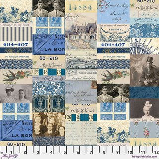 COLLAGE INDIGO PWTH290.INDIGO