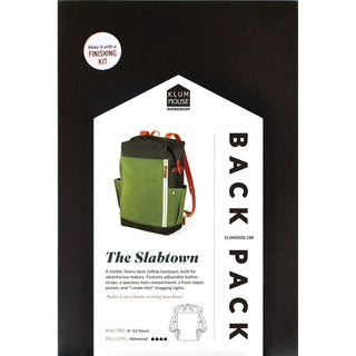 BACK PACK THE SLABTOWN PATTERN BY KLUM HOUSE