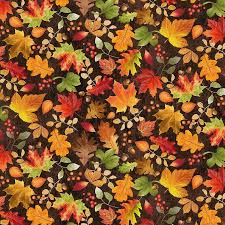 HARVEST-CD3515 BROWN TOSSED FALL LEAVES