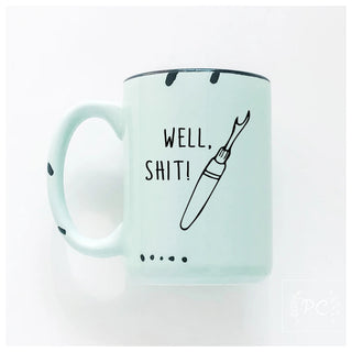 SEAM RIPPER MUG GREEN