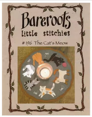 CAT'S MEOW CANDLE MAT - BAREROOTS