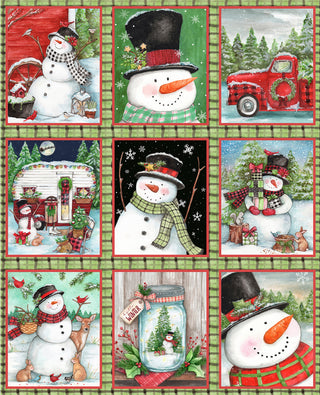 FROSTY HOLLOW 36" x 43" PANEL 3FROSTYHOLLO-24602-PNL