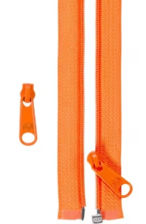 50" SEPARATING ZIPPER + EXTRA SLIDE PUMPKIN BYANNIE
