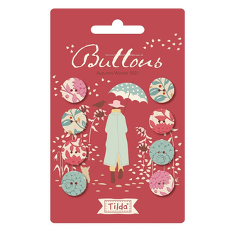TILDA WINDY DAYS BUTTONS 14MM