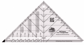 CREATIVE GRIDS 4 IN 1 TRIANGLE RULER