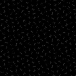 TOSSED SCISSORS BLACK HUE-C3814