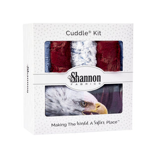 BORDERLINE CUDDLE KIT HOME OF THE BRAVE 58" X 68" CKBORDERLINE