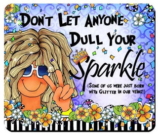 GLITTER AND SPARKLE MOUSEPAD
