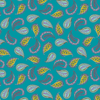 PERFECT PAISLEY TEAL