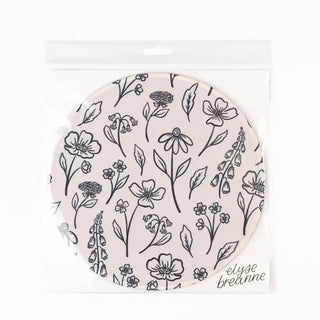 PRESSED FLORAL MOUSEPAD