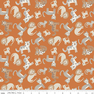 LEO & SAVANNAH ANIMAL TOSS ORANGE