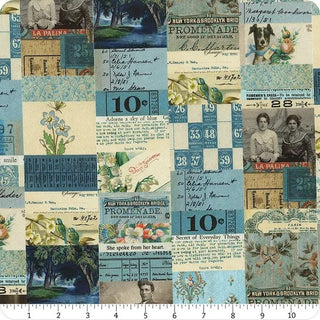 COLLAGE BLUE PWTH280.BLUE