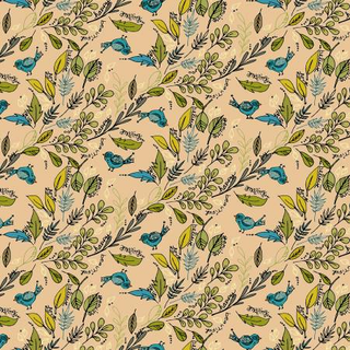JAYEBIRD FLYING FOLIAGE PEACH