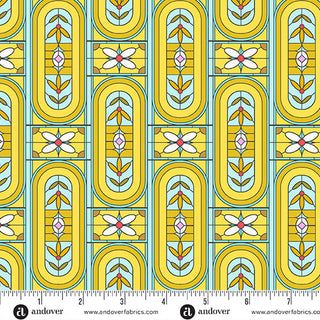 JINNY STAINED GLASS GOLD A-10335-Y