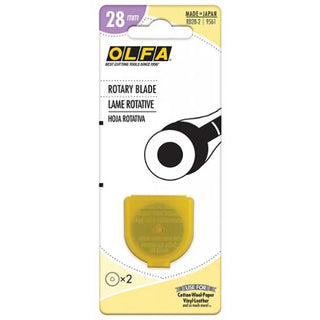 OLFA SM SPARE BLADE 28MM, 2PK