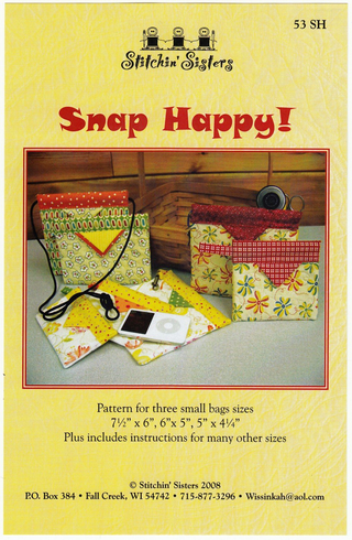 SNAP HAPPY BAGS (M) - STITCHIN' SISTERS