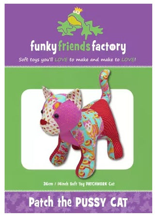 FUNKY FRIENDS FACTORY PATCH THE PUSSYCAT FF4705