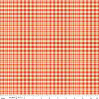 SUMMER'S IN TOWN PLAID RED