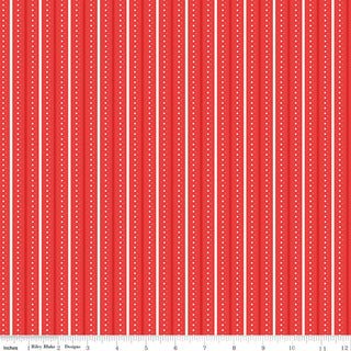 SUMMER'S IN TOWN STRIPES RED