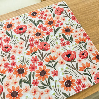 SUNNY POPPIES DESK PAD REGULAR