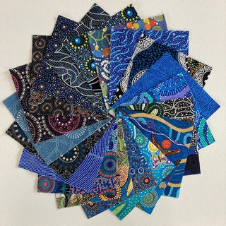 DREAMING LAYER CAKE BLUE