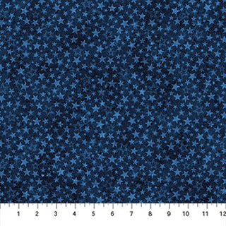 STARS AND STRIPES TONAL STARS NAVY 29050-49